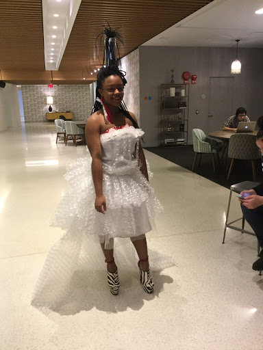 Fashion Students Create Mind-Blowing Designs Made From Bubble Wrap |  HuffPost Life